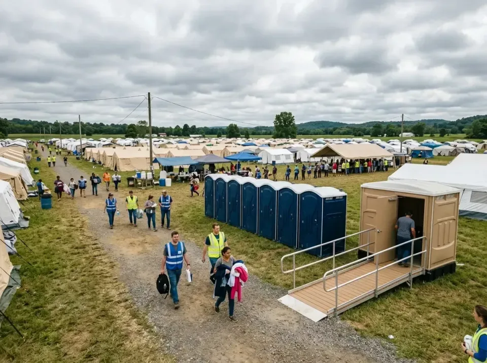 disaster-relief-camp-restrooms-010 — frequently asked questions, Dumpster & Portable Bathrooms Rental in Parkland, WA